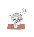 眼鏡坊主ドクター（個別スタンプ：37）