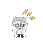眼鏡坊主ドクター（個別スタンプ：40）