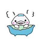 白イルカのイルミ（個別スタンプ：35）