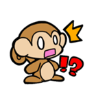 おサルのサルオ にちじょうよう（個別スタンプ：25）