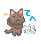 かわいい！ラクガキねこスタンプ♪第2弾（個別スタンプ：13）