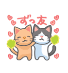かわいい！ラクガキねこスタンプ♪第2弾（個別スタンプ：24）