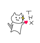 ハートほっぺのねこ（個別スタンプ：27）