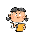 がんばれ！ 女子学生！！（個別スタンプ：20）