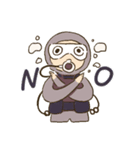 Aiyaya：ダイビング生活（個別スタンプ：8）