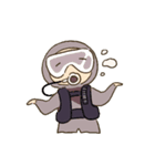 Aiyaya：ダイビング生活（個別スタンプ：11）