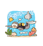 Aiyaya：ダイビング生活（個別スタンプ：17）