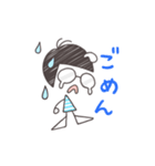 めがねのえむこちゃん（個別スタンプ：4）