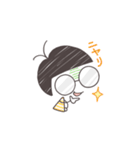 めがねのえむこちゃん（個別スタンプ：15）