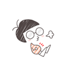 めがねのえむこちゃん（個別スタンプ：33）