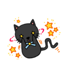 黒猫こぼし（個別スタンプ：18）