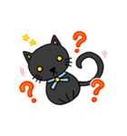 黒猫こぼし（個別スタンプ：19）