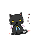 黒猫こぼし（個別スタンプ：24）