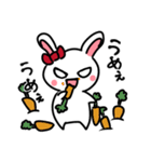 白目うさぎ2（個別スタンプ：2）