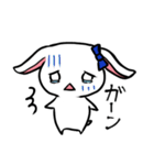 白目うさぎ2（個別スタンプ：11）
