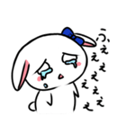 白目うさぎ2（個別スタンプ：12）