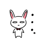 白目うさぎ2（個別スタンプ：25）