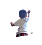 D365 背中で語る1st（個別スタンプ：10）