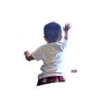 D365 背中で語る1st（個別スタンプ：12）