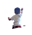 D365 背中で語る1st（個別スタンプ：16）