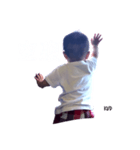 D365 背中で語る1st（個別スタンプ：24）