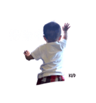 D365 背中で語る1st（個別スタンプ：25）