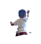 D365 背中で語る1st（個別スタンプ：26）