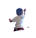 D365 背中で語る1st（個別スタンプ：32）