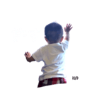D365 背中で語る1st（個別スタンプ：37）