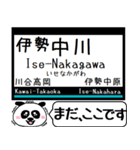 山田線 鳥羽線 志摩線 今まだこの駅だよ！（個別スタンプ：1）