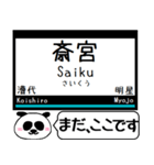 山田線 鳥羽線 志摩線 今まだこの駅だよ！（個別スタンプ：8）