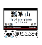 奈良線 難波線 駅名 今まだこの駅だよ！（個別スタンプ：13）