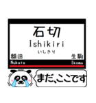 奈良線 難波線 駅名 今まだこの駅だよ！（個別スタンプ：16）