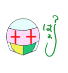 ヘルメッくん（個別スタンプ：4）
