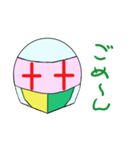 ヘルメッくん（個別スタンプ：8）
