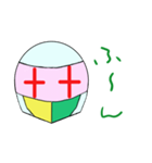 ヘルメッくん（個別スタンプ：10）
