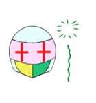 ヘルメッくん（個別スタンプ：15）