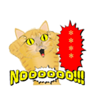 ファンキーポップ猫 カスタムスタンプ（個別スタンプ：13）