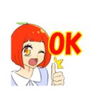 がんばれ！りんごちゃん（個別スタンプ：8）