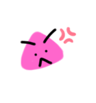 pink face stanp（個別スタンプ：4）