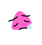 pink face stanp（個別スタンプ：6）