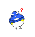 ルリビタキちゃん 秋（個別スタンプ：2）