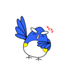 ルリビタキちゃん 秋（個別スタンプ：3）