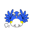 ルリビタキちゃん 秋（個別スタンプ：7）