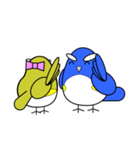 ルリビタキちゃん 秋（個別スタンプ：9）