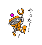 キムロボ君の使える敬語（個別スタンプ：1）
