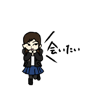 毎日使ってほしい女の子のスタンプ（個別スタンプ：35）