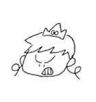 お姫さまの日常 喜怒哀楽（個別スタンプ：4）