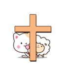 ネコとヒツジ 2（個別スタンプ：7）