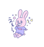 おしゃれなユメカワうさぎ（個別スタンプ：30）